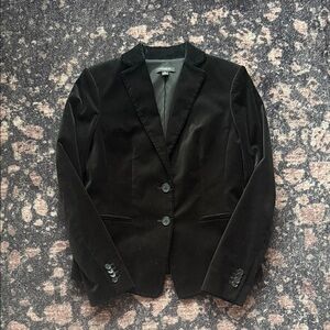 Ann Taylor Black Velvet Blazer